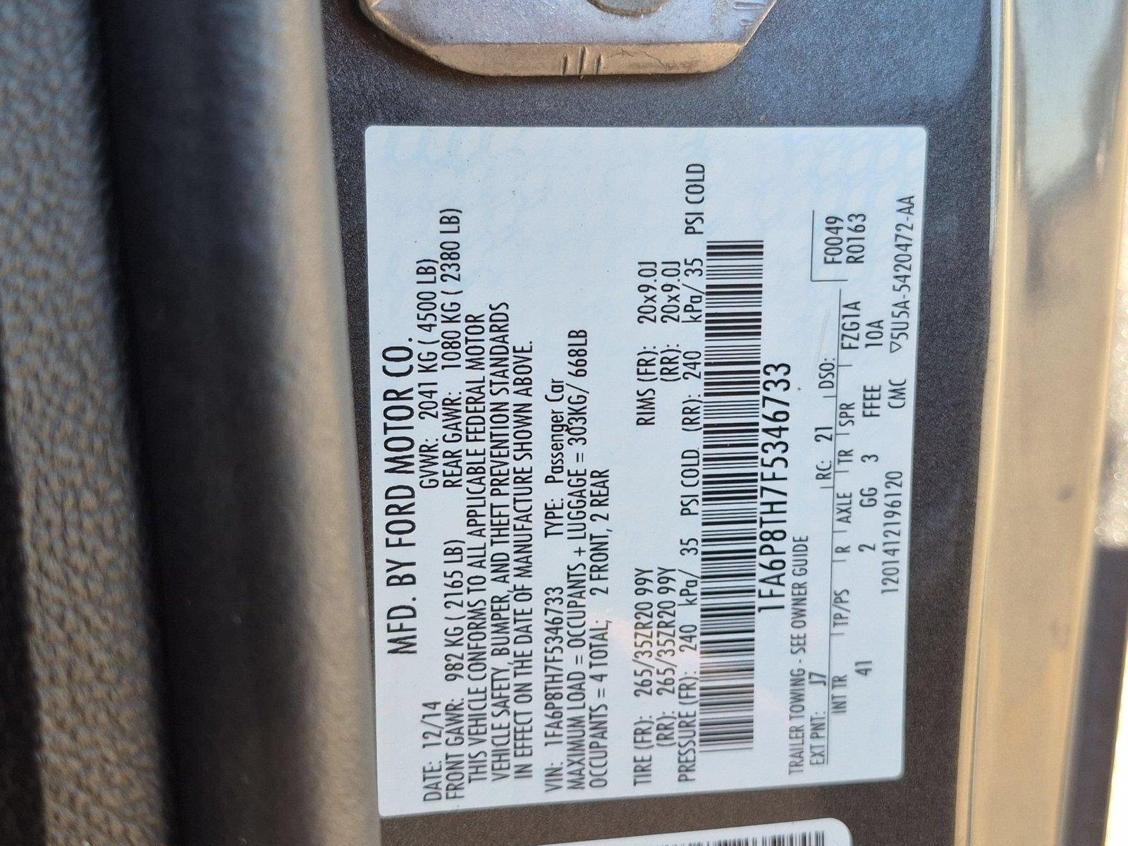 Used 2015 Black Ford EcoBoost Premium image 10