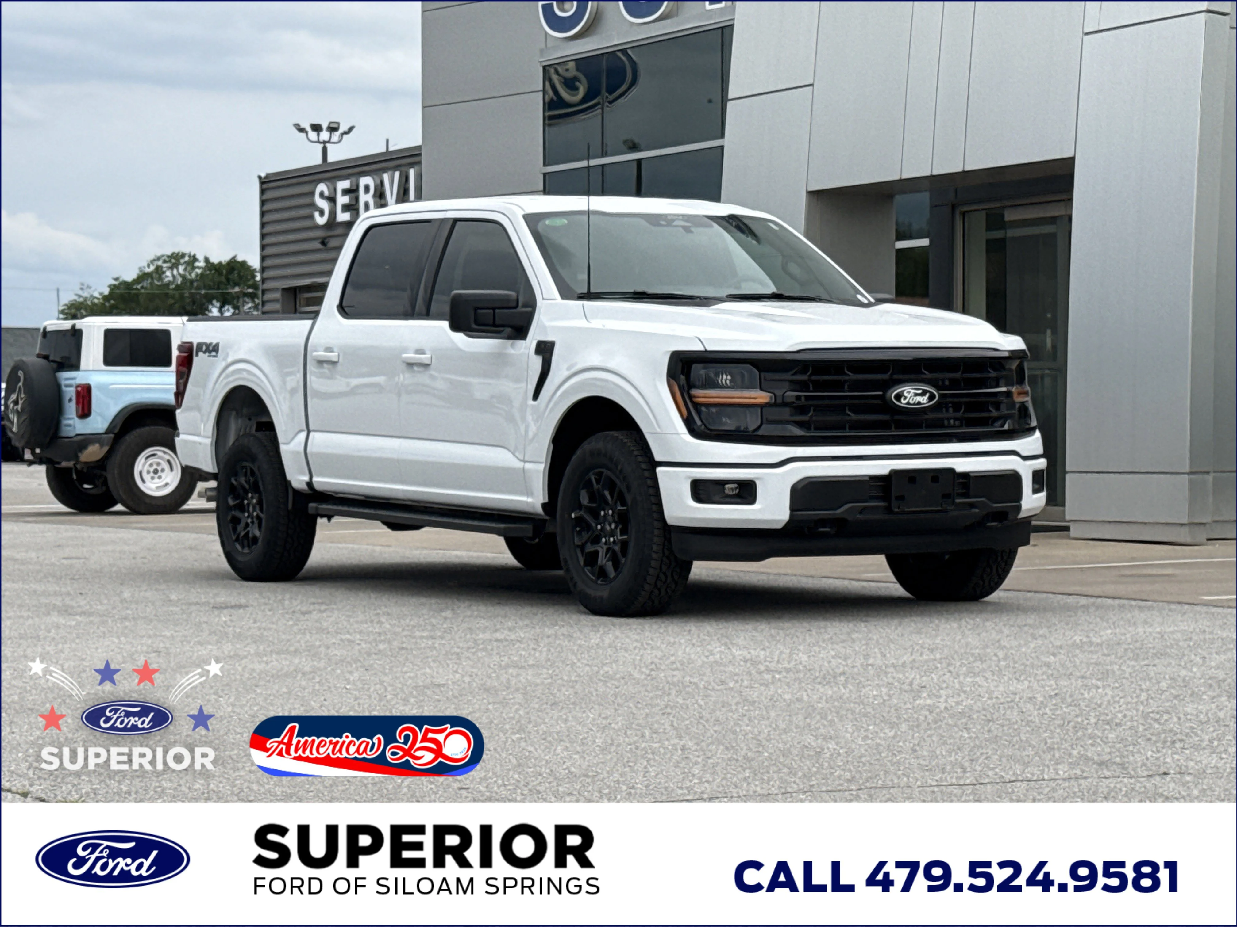 New 2026 Oxford White Ford XLT 4WD image 1