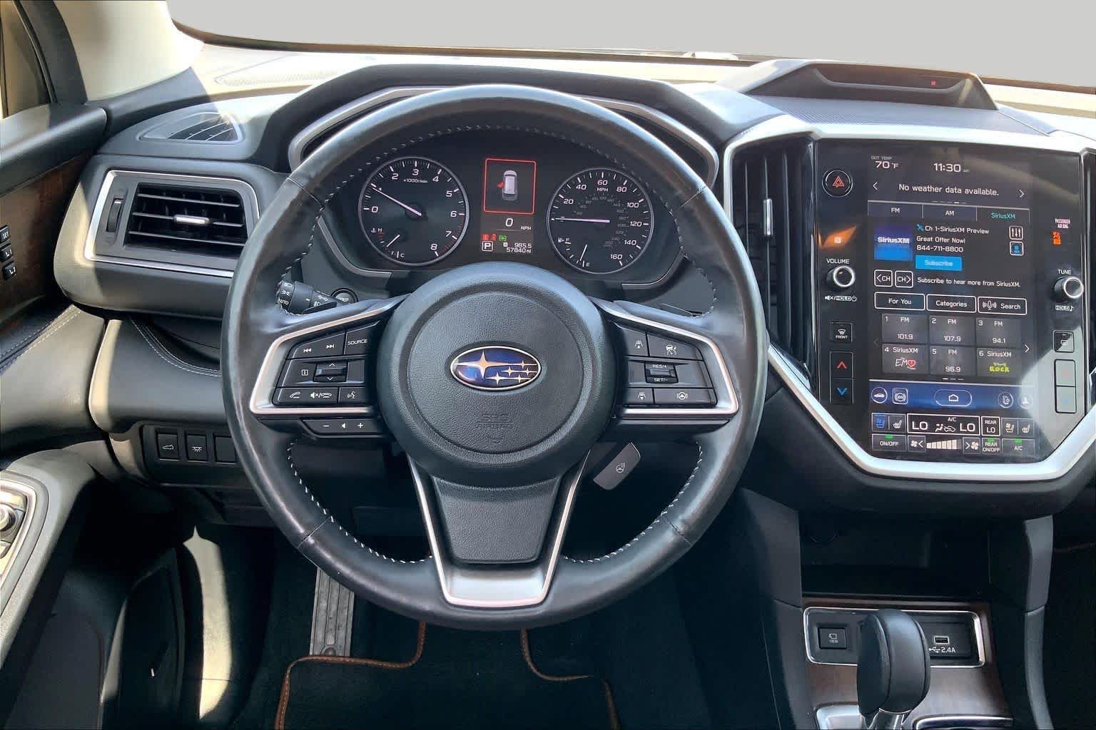 Used 2023 Magnetite Gray Metallic Subaru Touring image 6