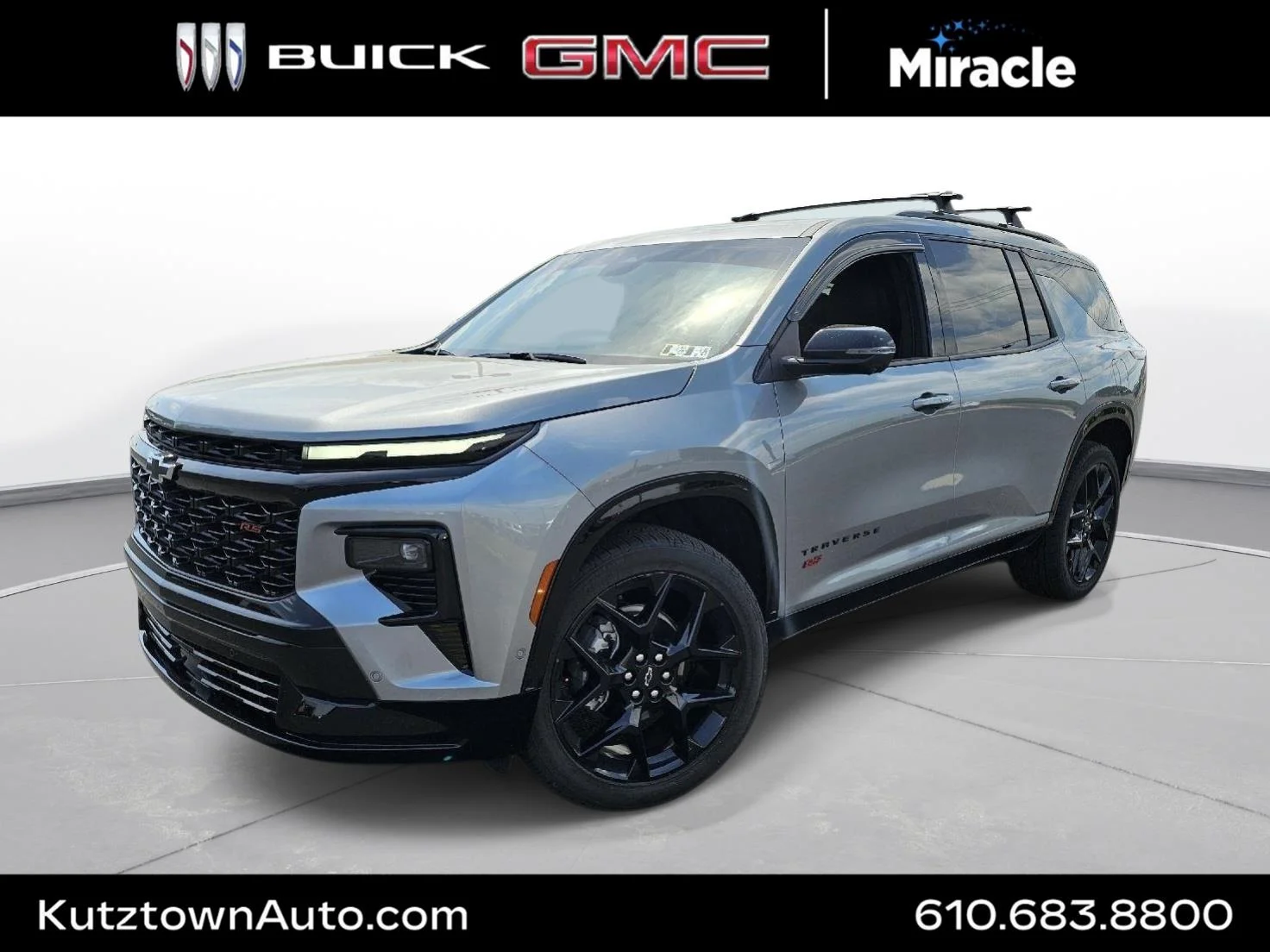 Used 2026 Sterling Gray Metallic Chevrolet RS image 1