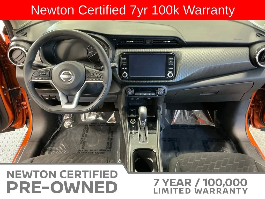 Certified Used 2022 Orange Metallic Nissan SV image 10