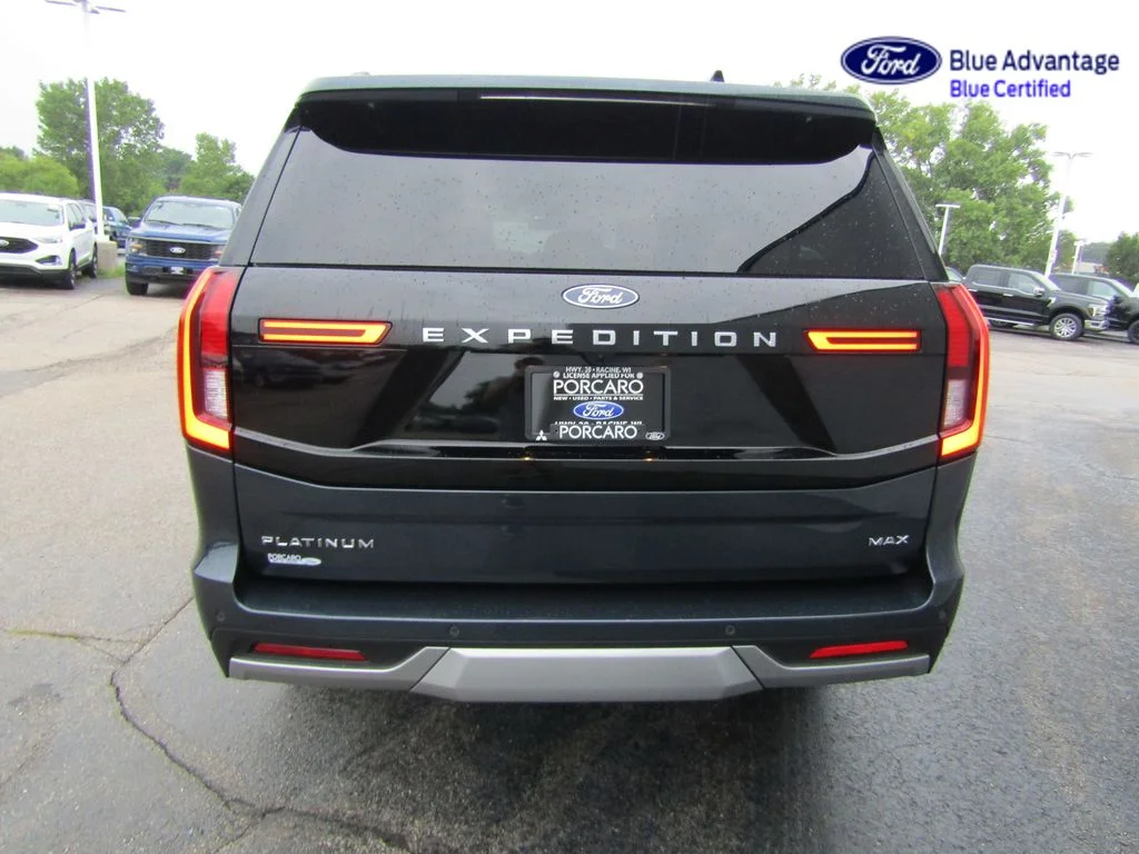 Certified Used 2025 Stone Blue Metallic Ford Platinum image 8