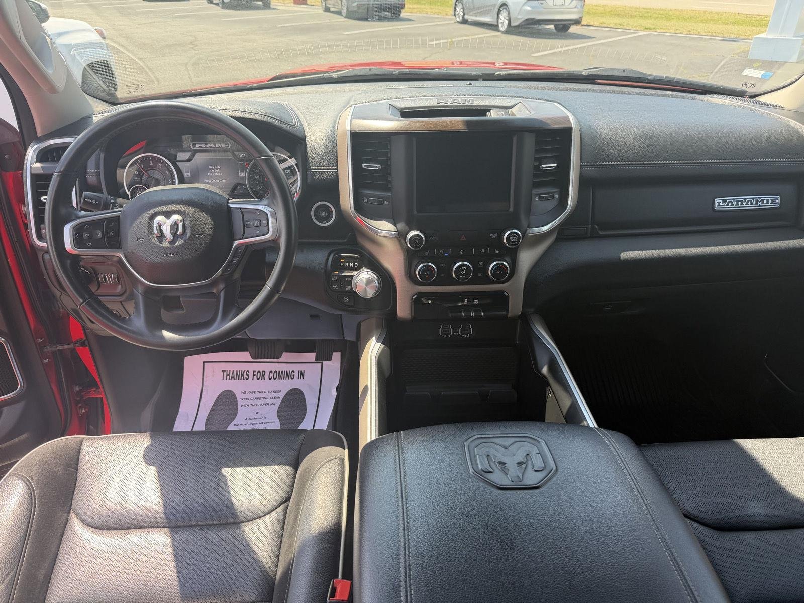 Used 2022 Flame Red Clearcoat Ram Laramie image 18