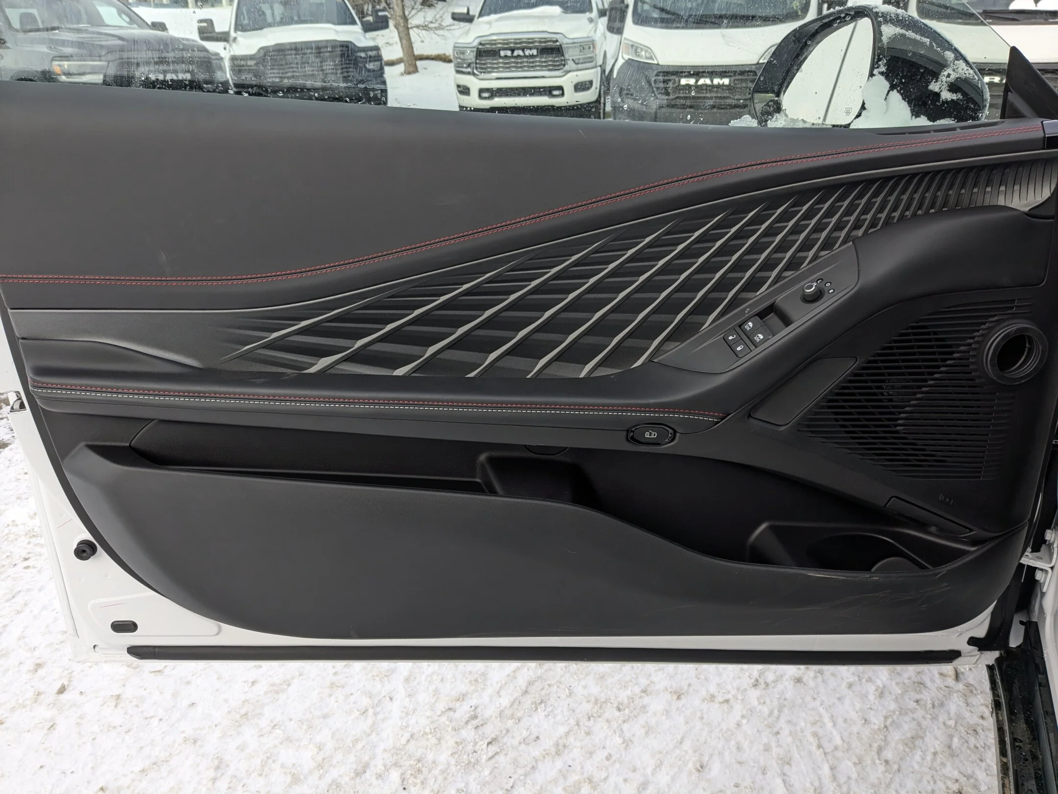 New 2026 White Dodge Scat Pack - - Blacktop Pkg - Two-Tone Black Roof - 20 Black Wheels - Adaptive Cruise & More! image 12