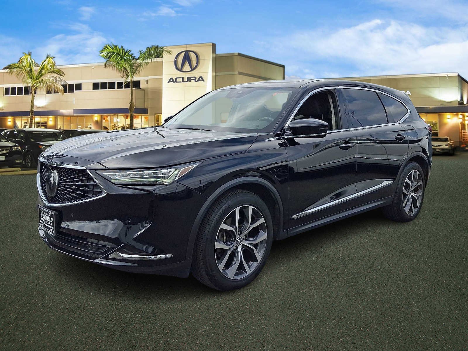 Certified Used 2023 Majestic Black Pearl Acura SH-AWD TECH image 3
