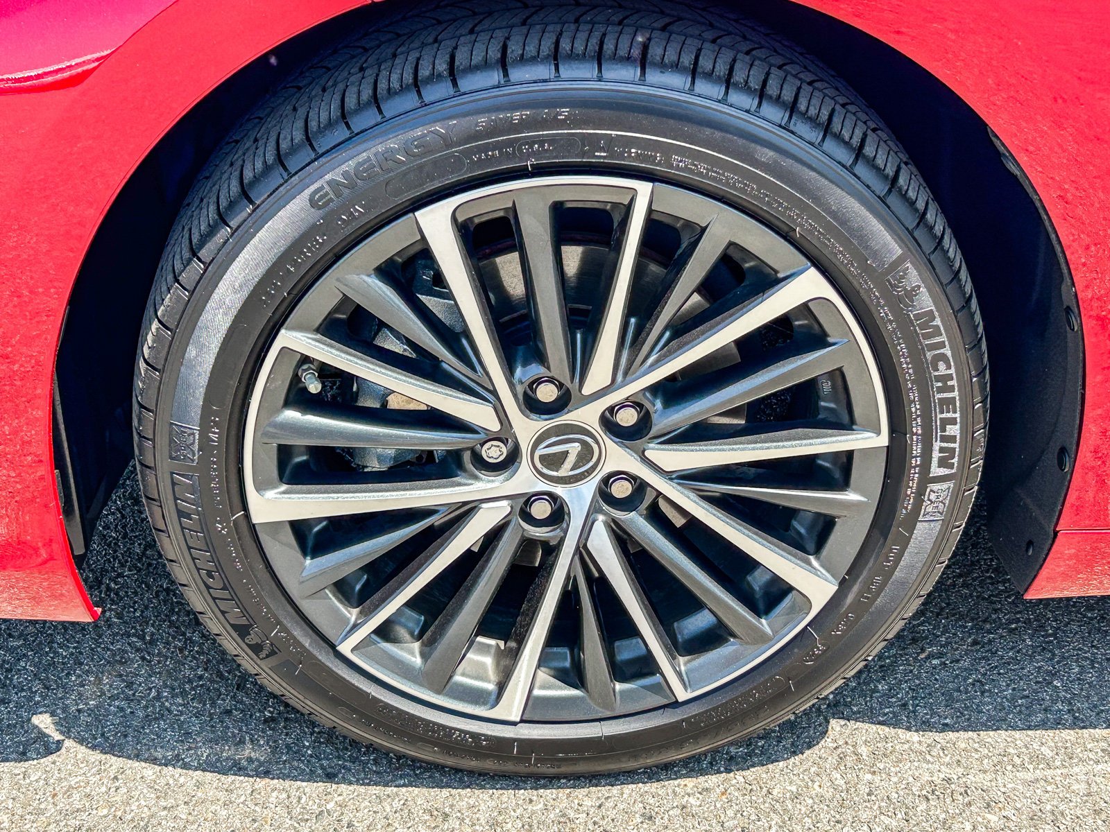 Used 2025 MATADOR RED MICA Lexus ES 300H PREMIUM image 10