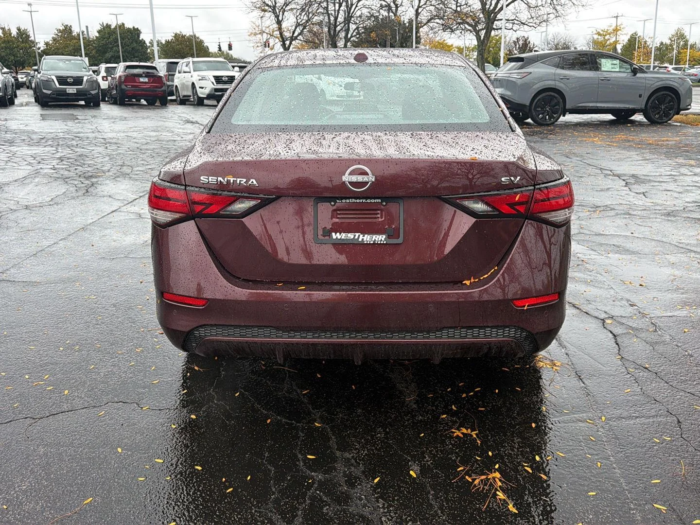 Used 2024 Rosewood Metallic Nissan SV image 4