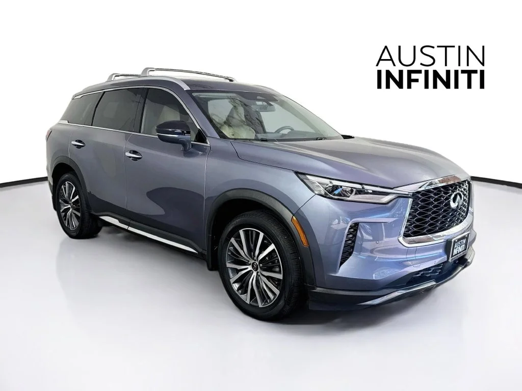 Certified Used 2023 Blue INFINITI Sensory image 1