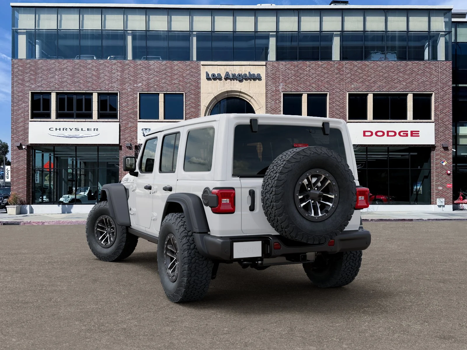 New 2026 Bright White Clear-Coat Exterior Paint Jeep Moab 392 image 36