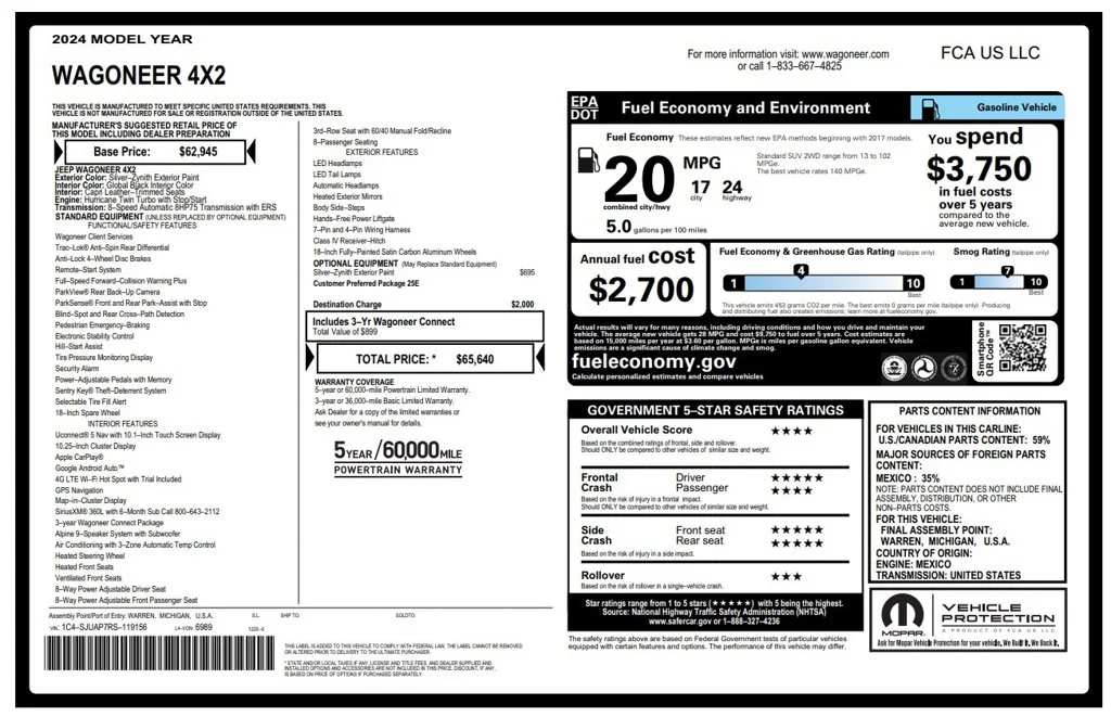 Certified Used 2024 Silver Jeep Base image 2