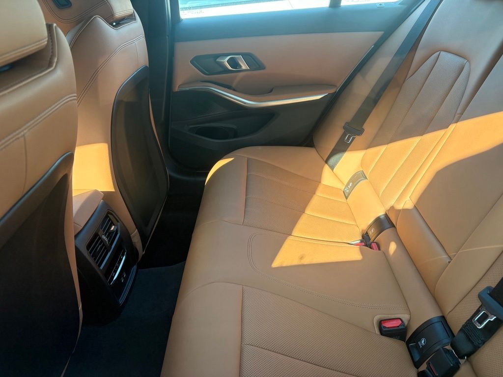 Certified Used 2025 Mineral White Metallic BMW 330i xDrive image 8