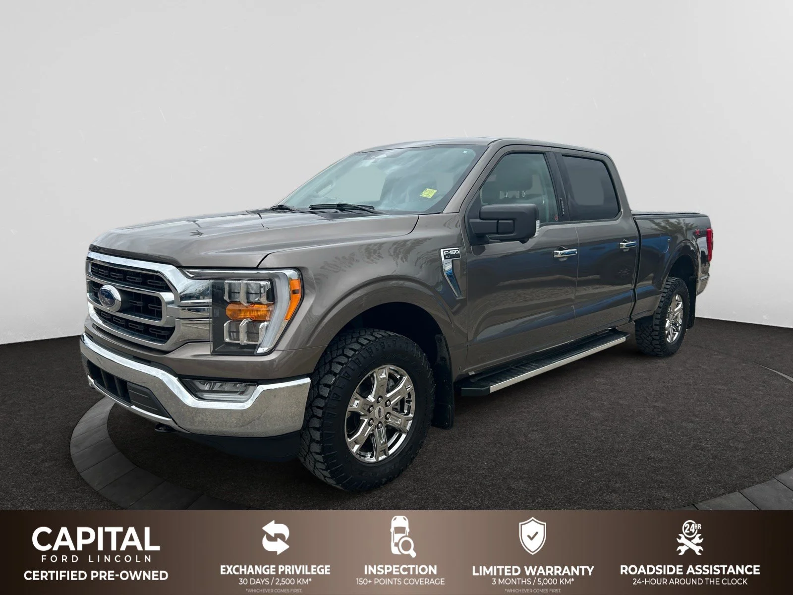 Used 2023 BROWN Ford XLT 302a 6.5 ft box image 1
