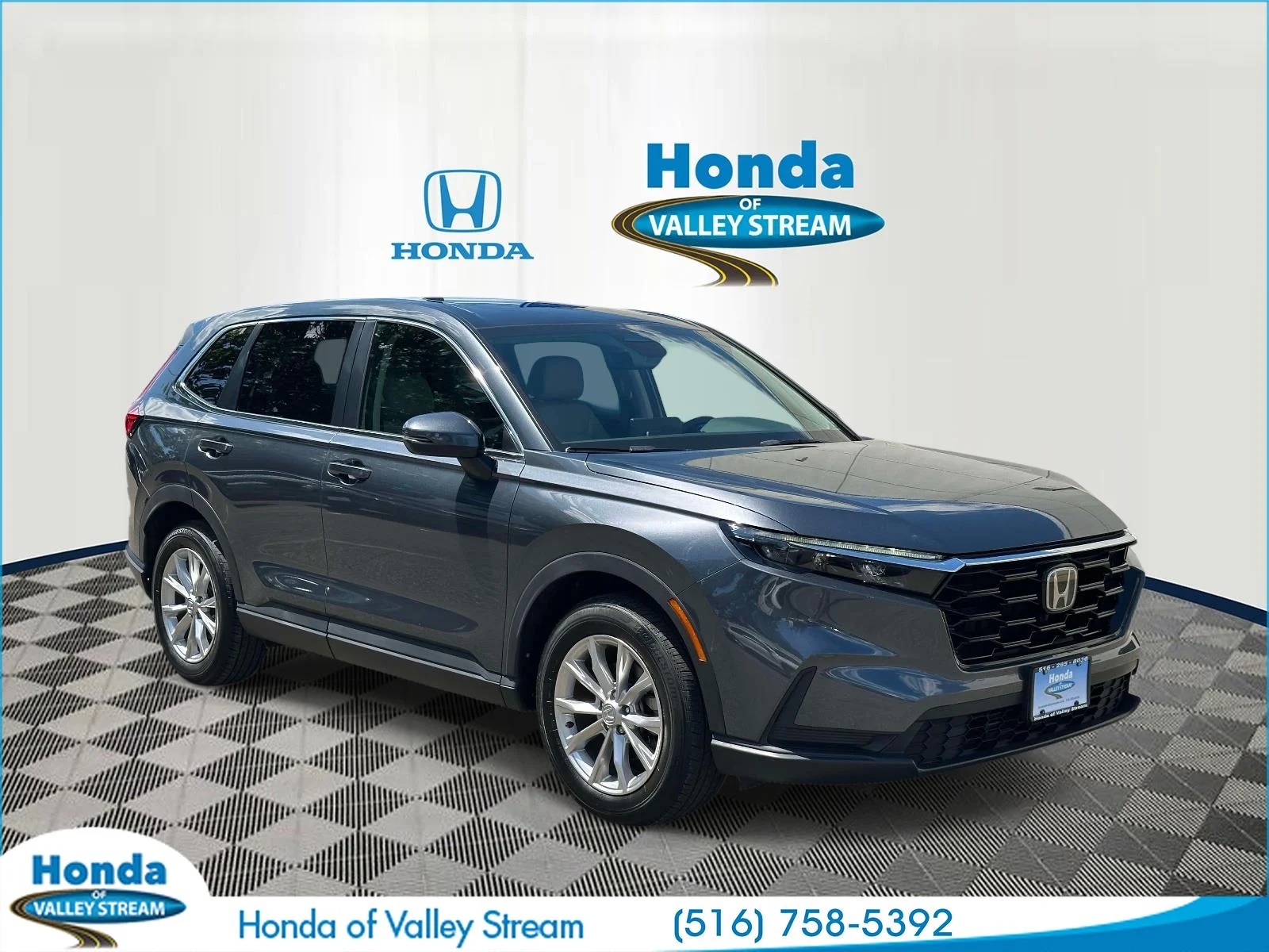 Certified Used 2024 Gray Honda EX image 1