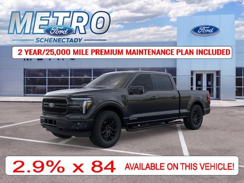New 2026 Agate Black Metallic Ford Lariat image 2