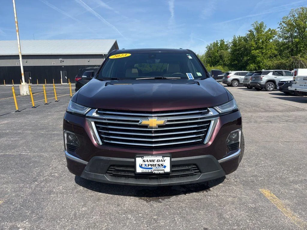 Used 2023 Black Cherry Metallic Chevrolet Premier image 2