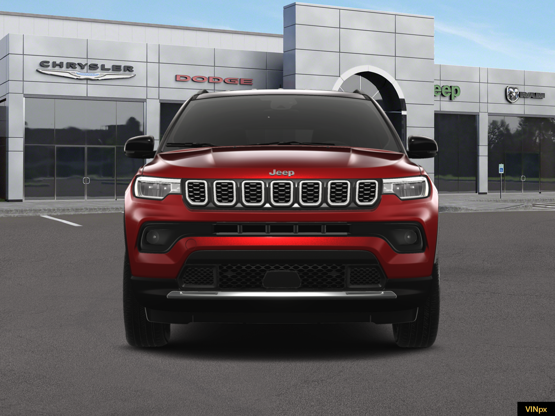 New 2026 Red Hot Pearlcoat Jeep Limited image 12