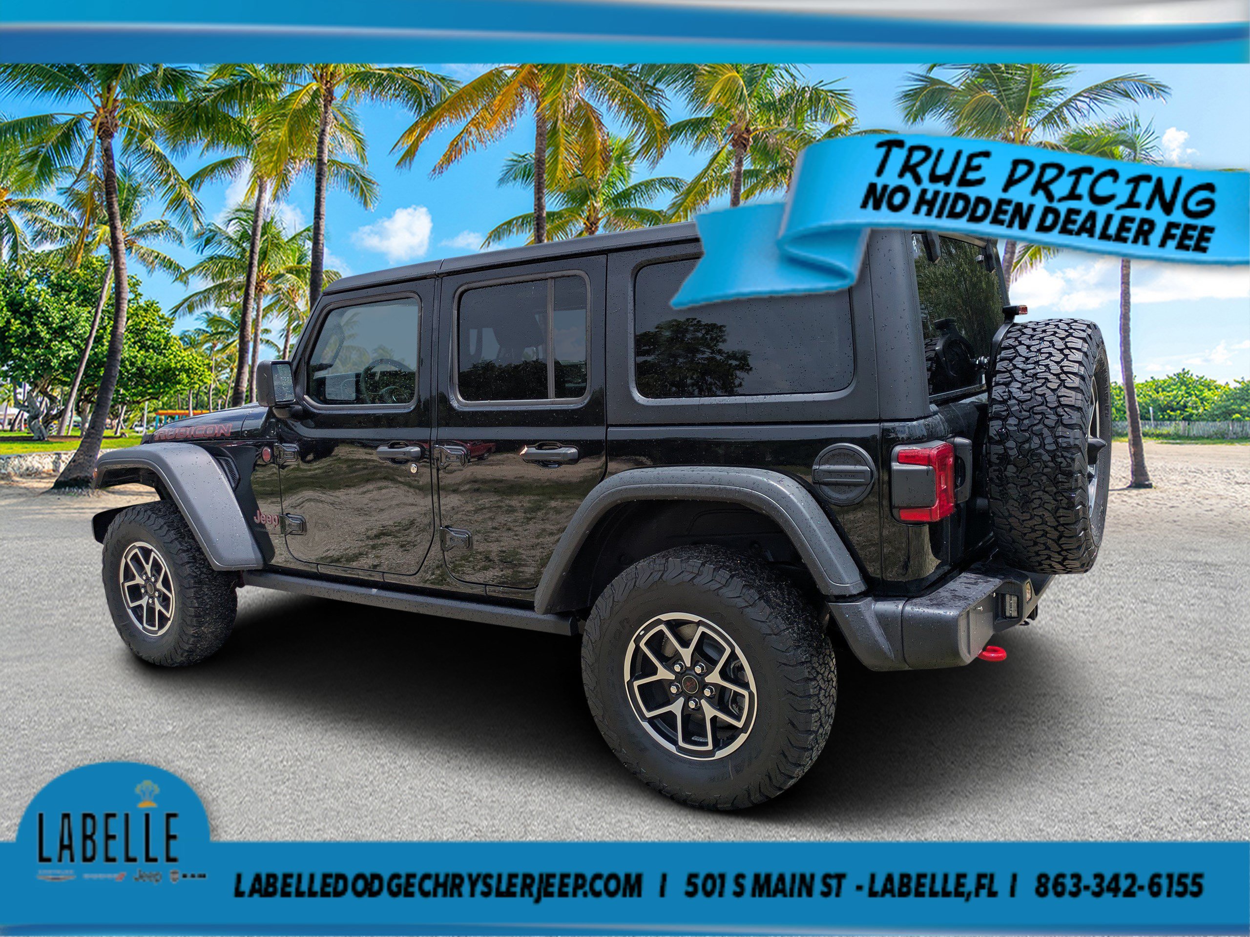 Used 2026 Black Clearcoat Jeep Rubicon image 5