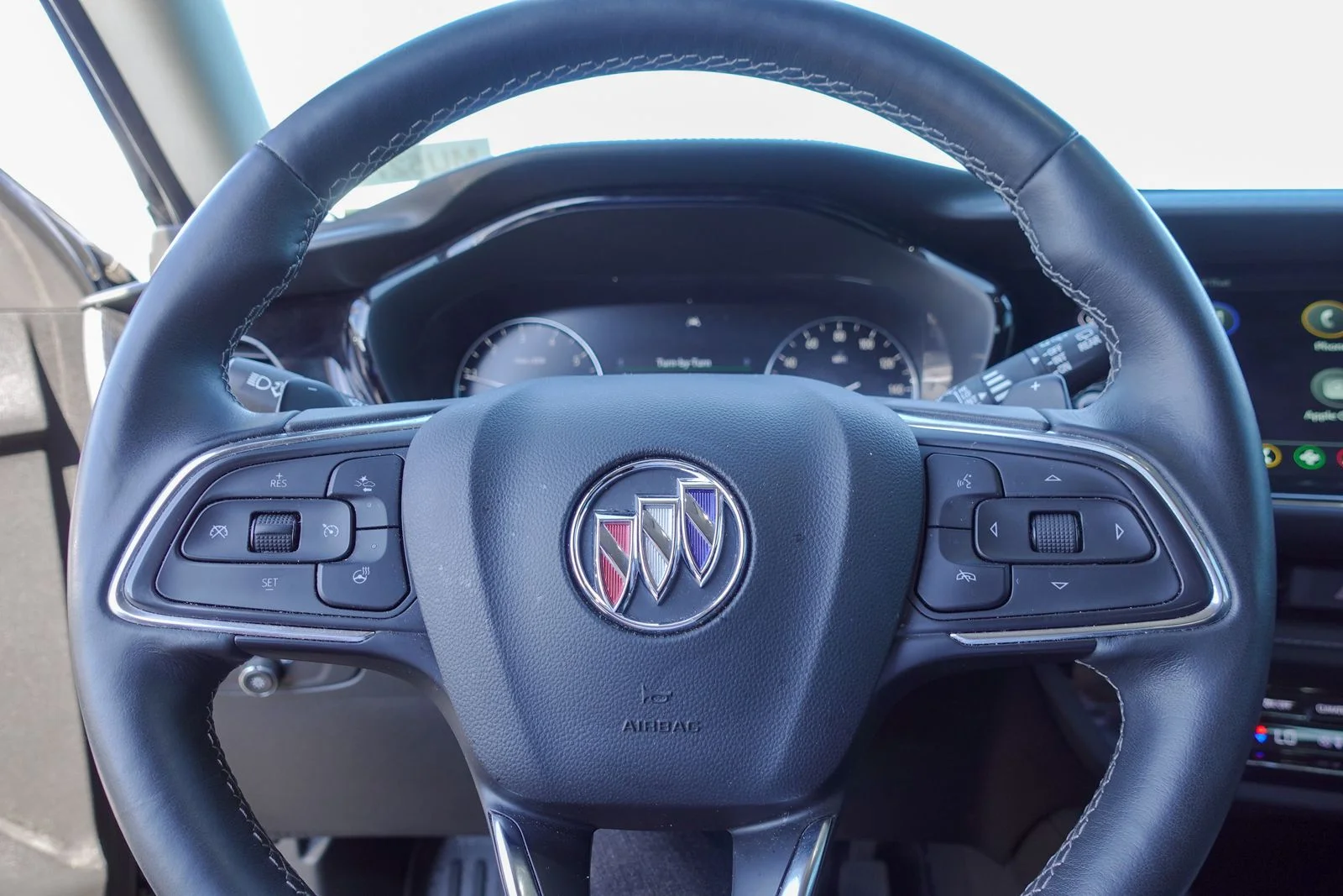 Used 2023 Ebony Twilight Metallic Buick Preferred image 18