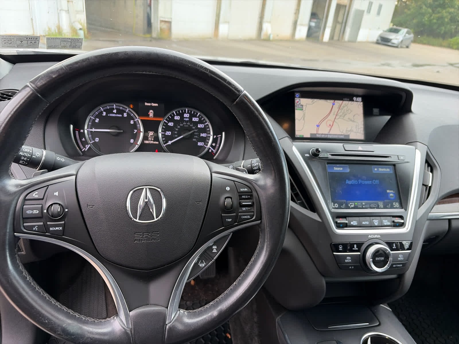 Used 2017 Lunar Silver Metallic Acura w/Technology Pkg image 6