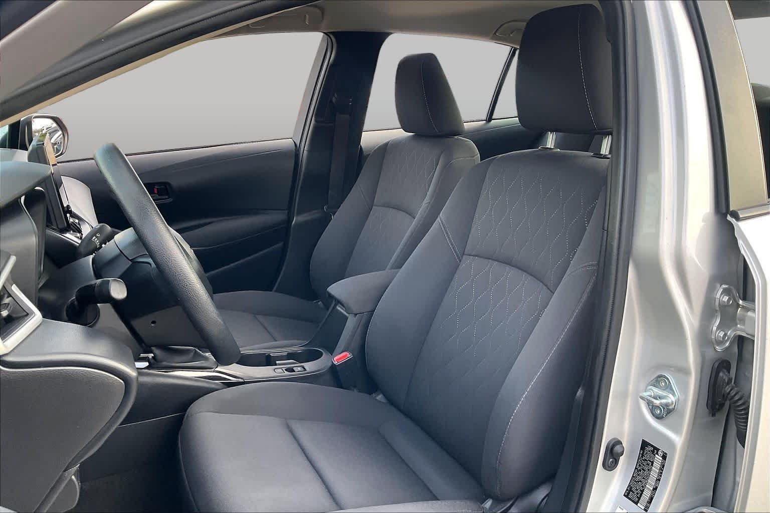 Used 2025 Classic Silver Metallic Toyota LE image 8