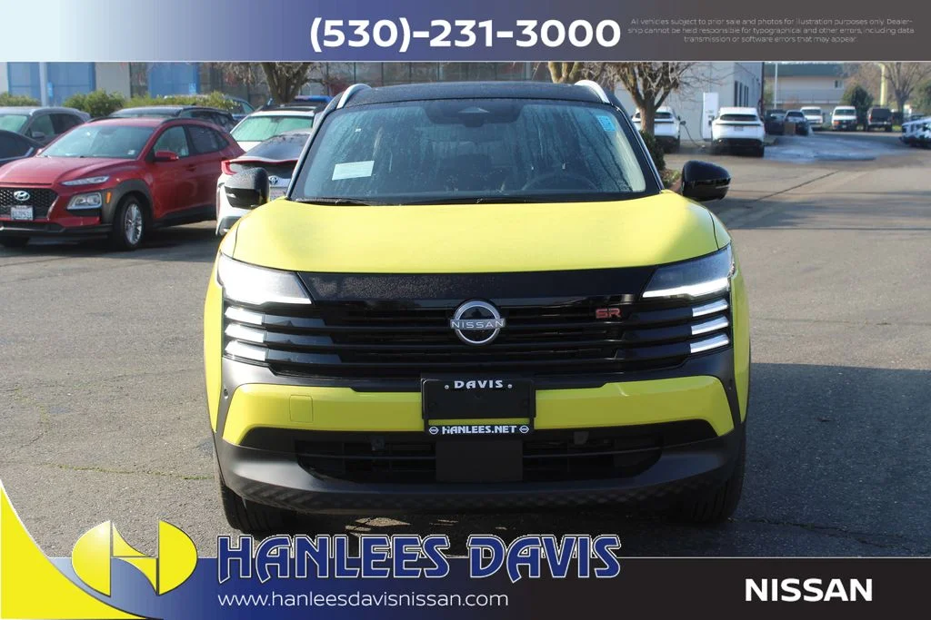 New 2026 Yuzu Yellow Metallic / Super Black Two-tone Nissan SR image 4