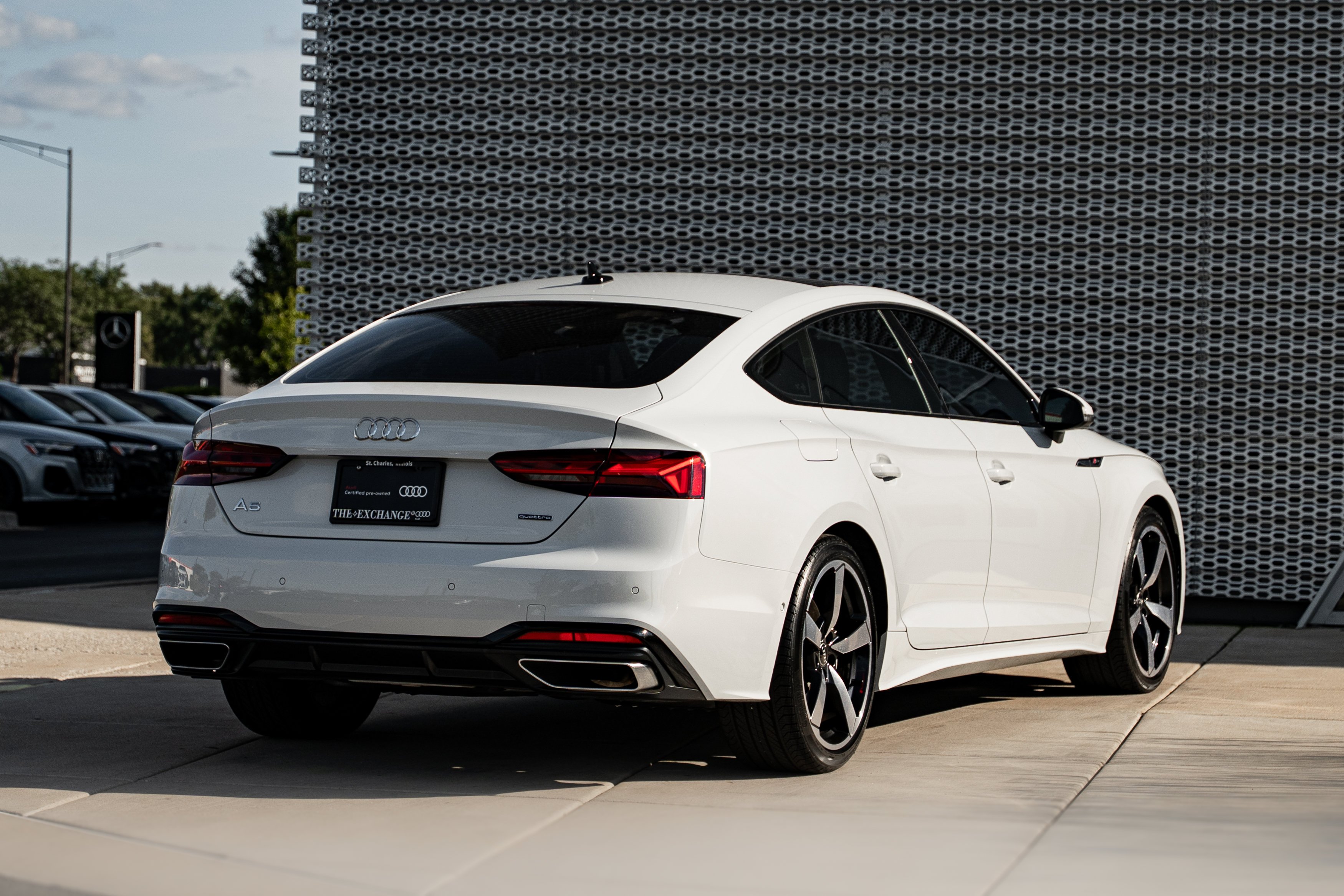 Certified Used 2025 Glacier White Metallic Audi S line Prestige image 4