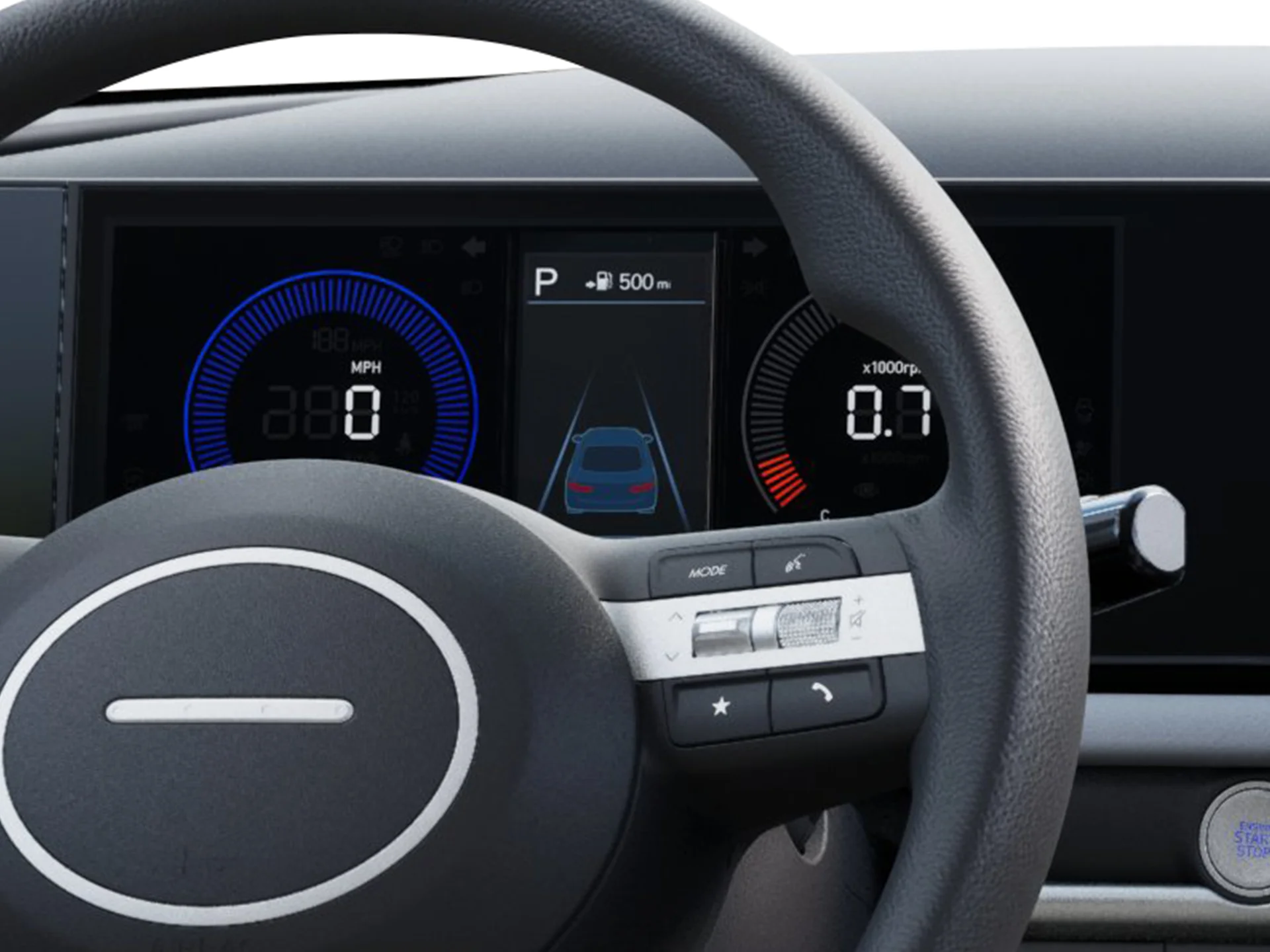 New 2026 Blue Hyundai SEL Plus image 13