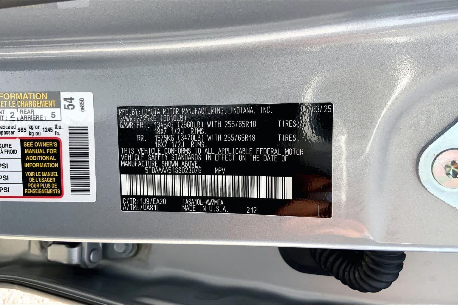 Used 2025 Celestial Silver Metallic Toyota XLE image 36
