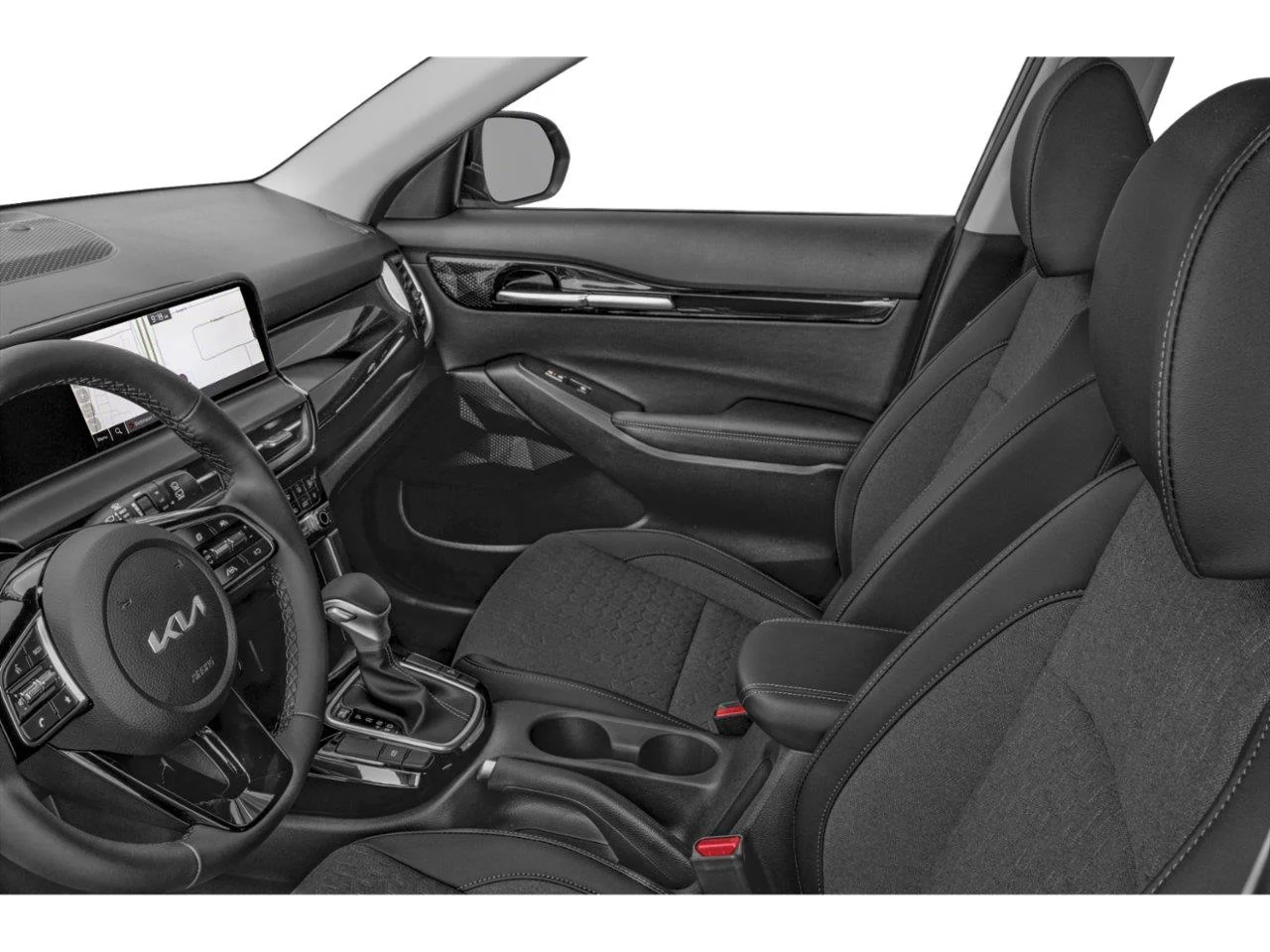 New 2026 Pluton Blue/Fusion Black Roof Kia S image 4