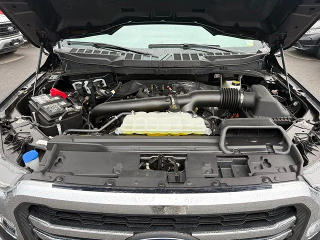 Used 2025 Antimatter Blue Metallic Ford Lariat image 54