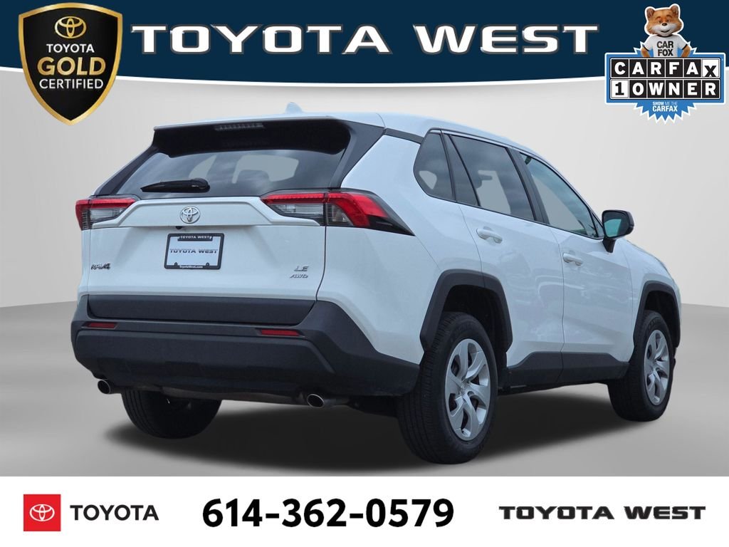 Certified Used 2025 White Toyota LE image 7