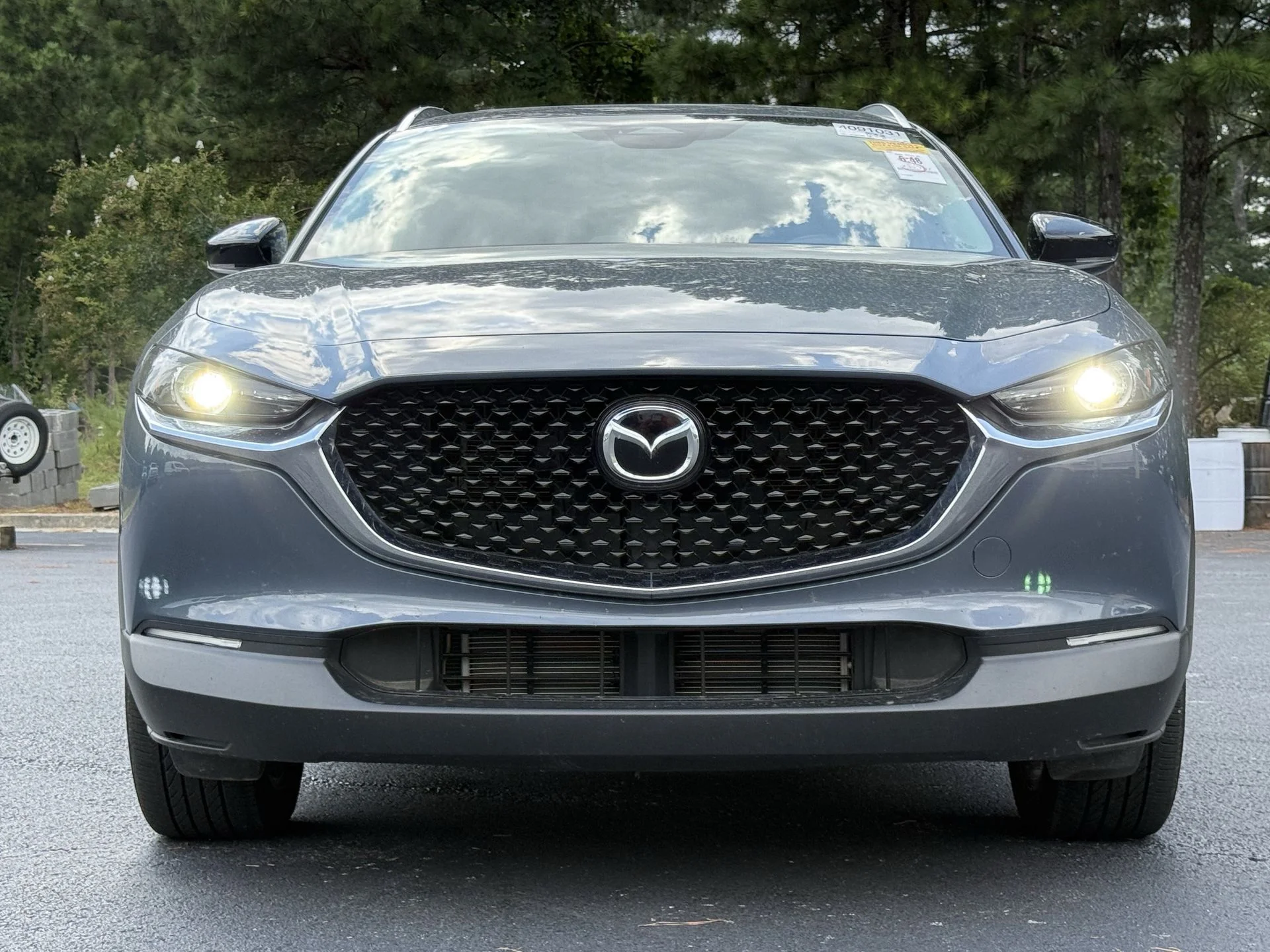 Used 2025 Polymetal Gray Metallic Mazda 2.5 S Carbon Edition image 20