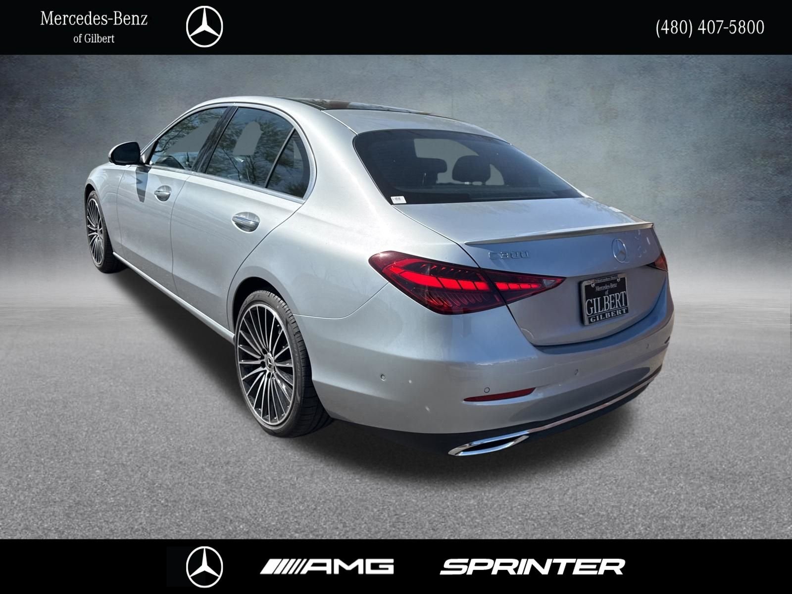 New 2026 Cirrus Silver Metallic Mercedes-Benz C 300 image 4