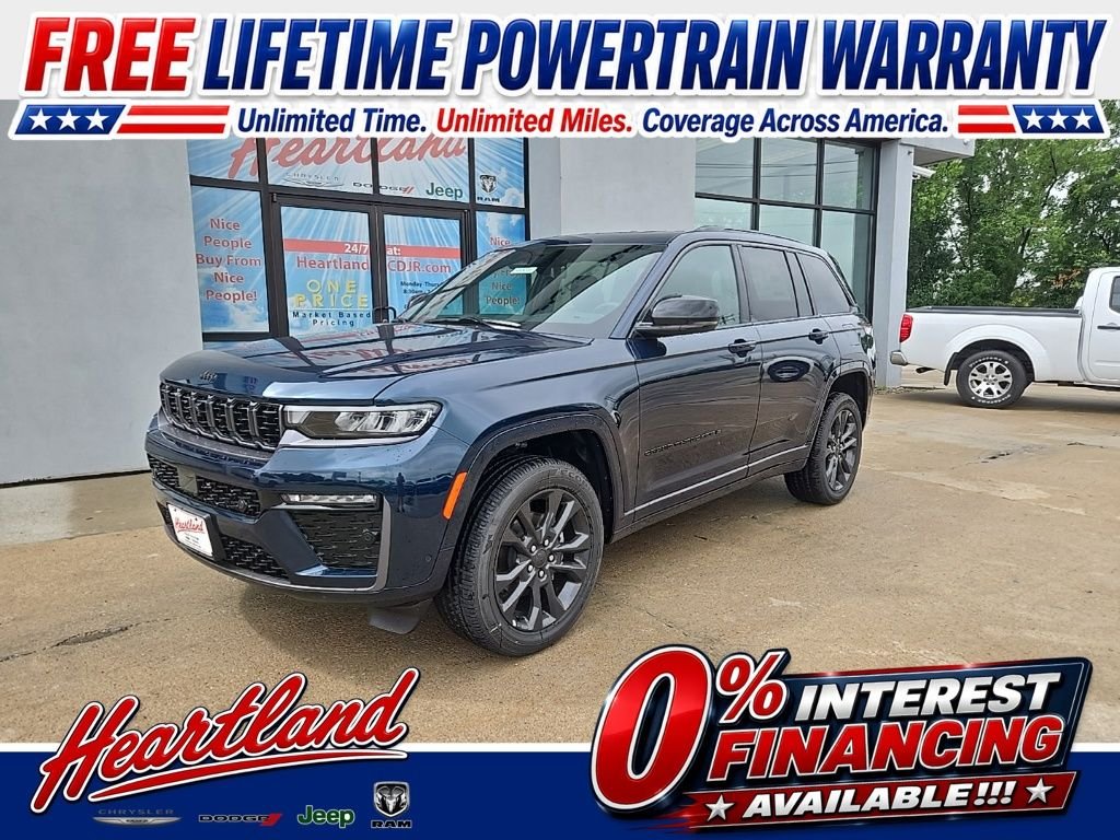 New 2026 Fathom Blue Pearl-Coat Exterior Paint Jeep Limited Reserve image 1