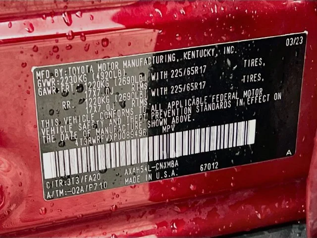 Used 2023 Red Toyota XLE image 29