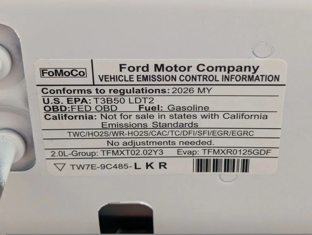 New 2026 Oxford White Ford Badlands® image 24