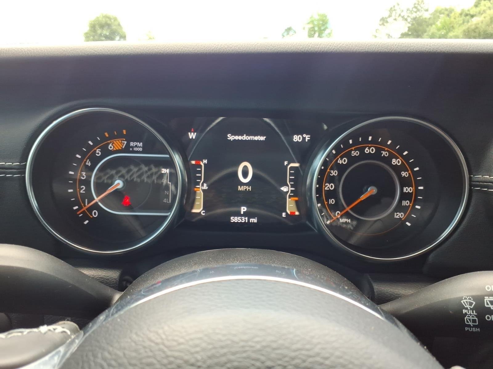 Used 2023 Bright White Clearcoat Jeep Sahara image 25
