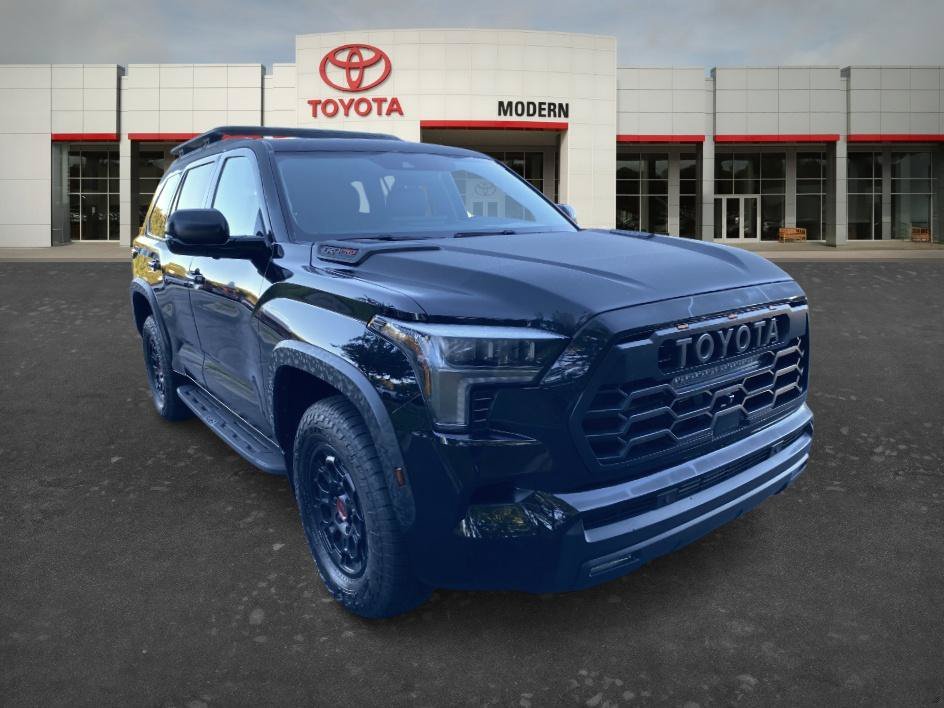 Used 2023 Midnight Black Metallic Toyota TRD Pro image 3