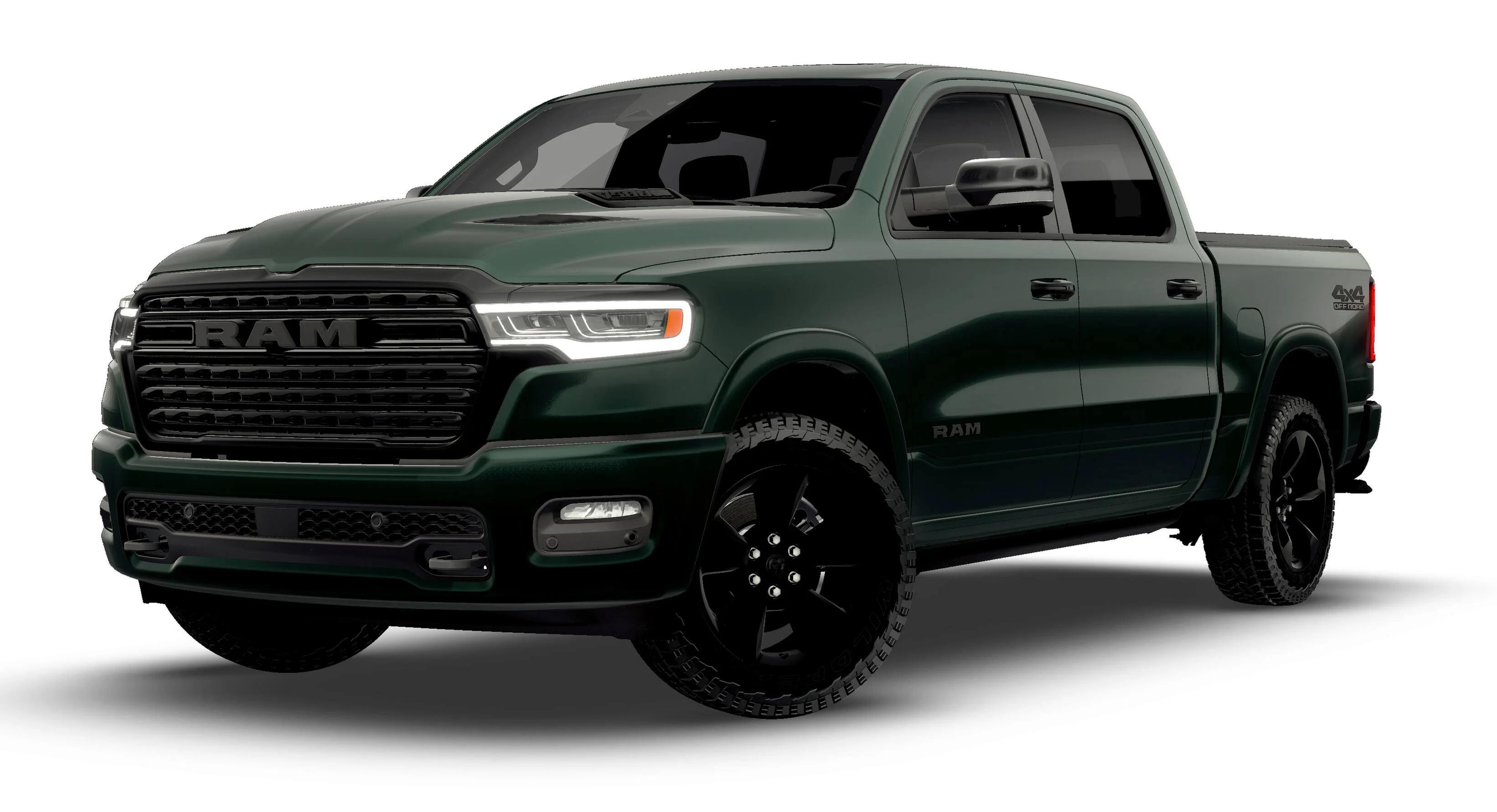New 2026 Serrano-Green Metallic Exterior Paint RAM Limited image 27