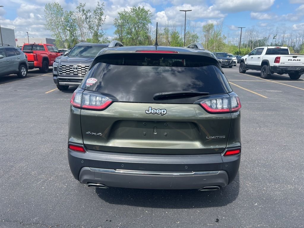 Used 2021 Green Jeep Limited image 4