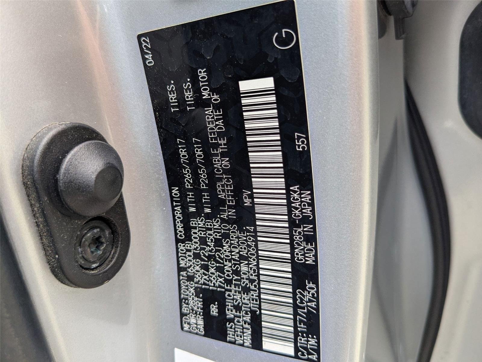 Used 2022 Classic Silver Metallic Toyota TRD Off Road Premium image 47