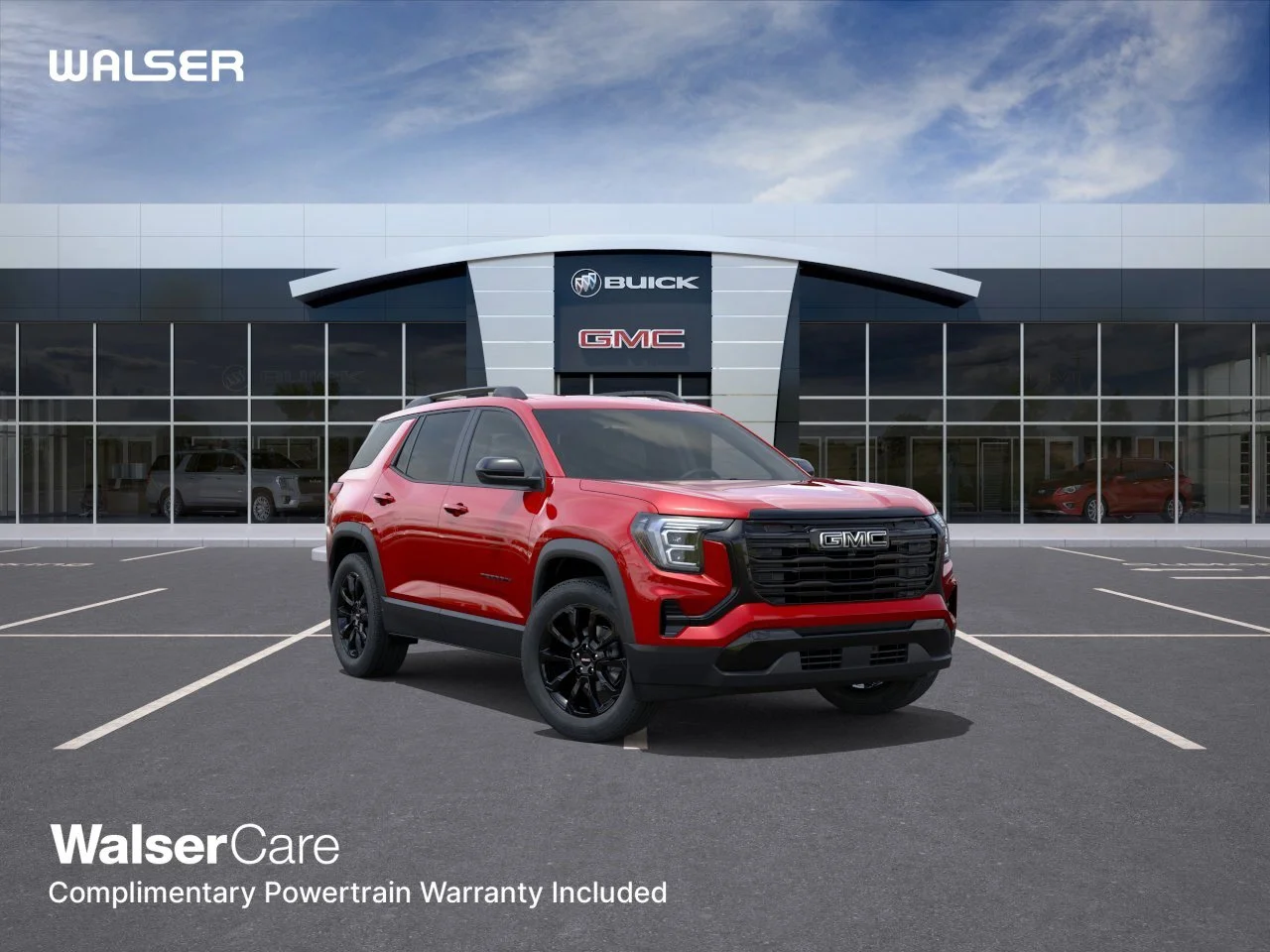 New 2027 Volcanic Red Tintcoat GMC Elevation image 1