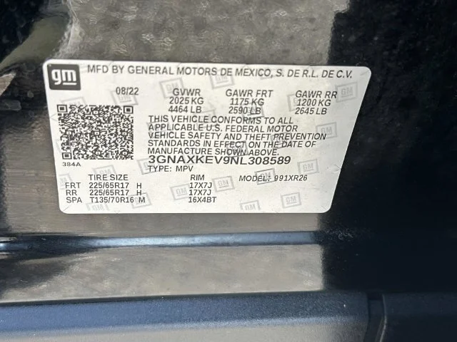 Used 2022 Black Chevrolet LT image 20