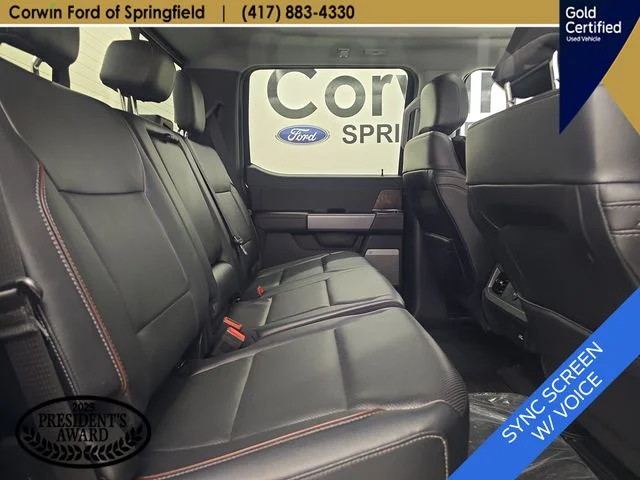Certified Used 2024 Agate Black Metallic Ford Lariat image 13