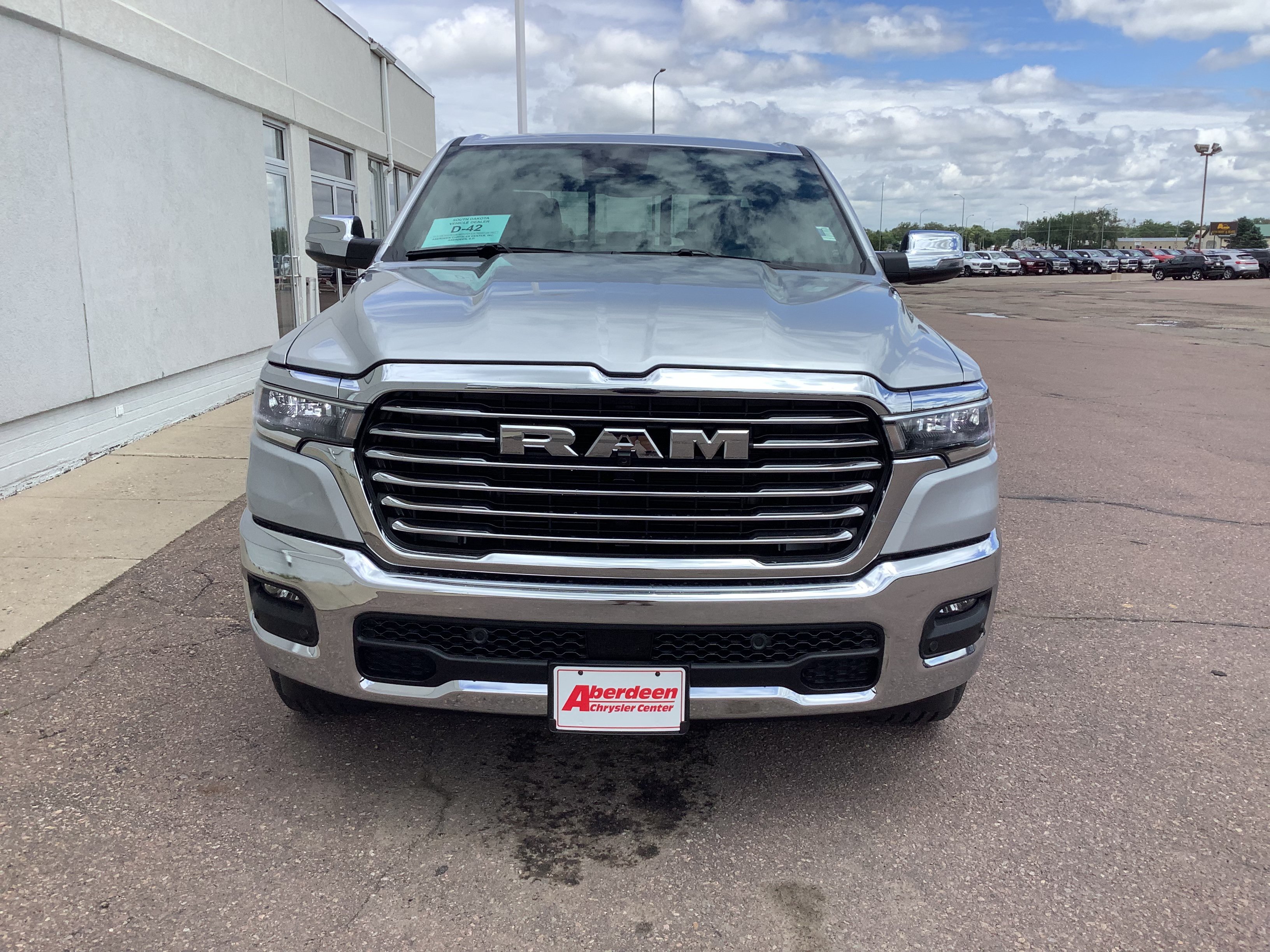 New 2026 Silver Zynith Exterior Paint RAM Laramie image 3