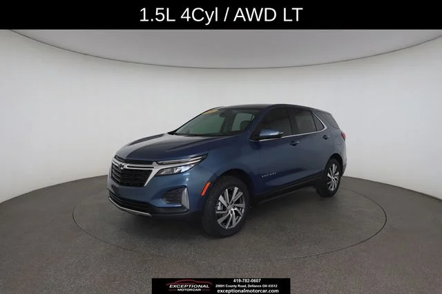 Used 2024 Blue Chevrolet LT image 2