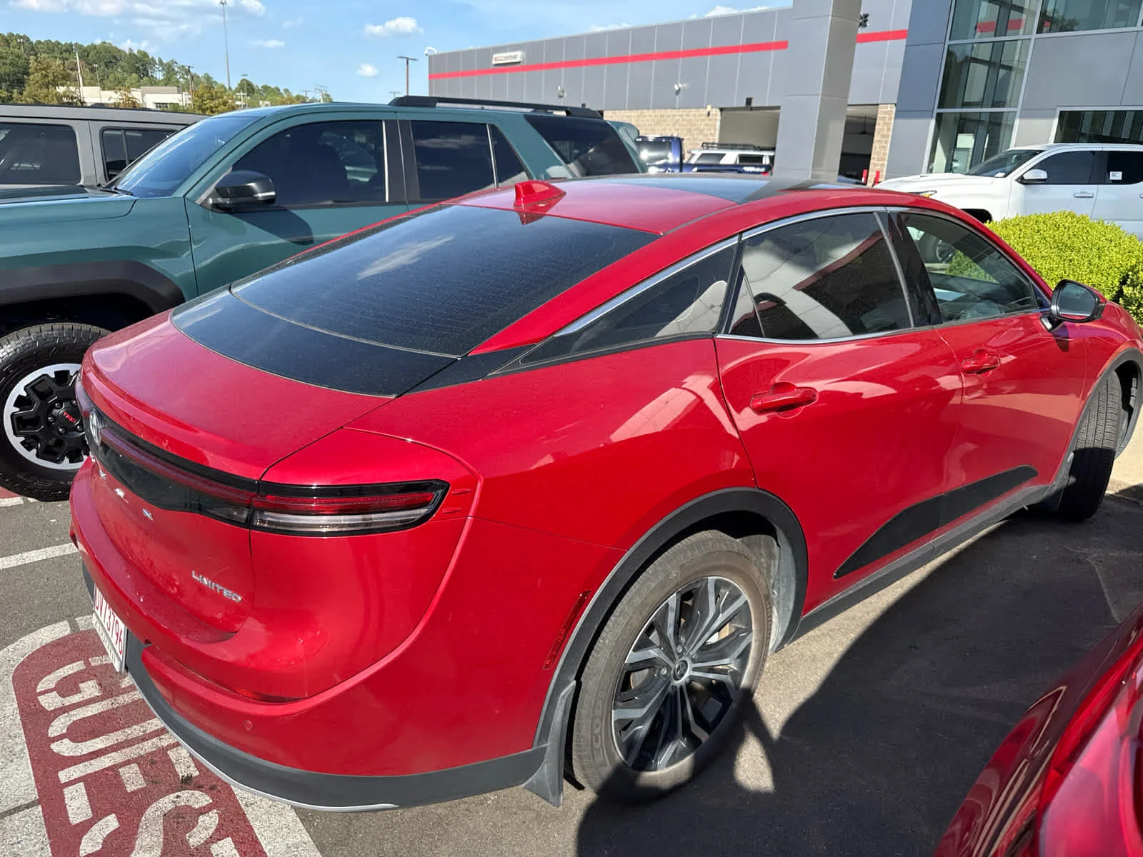 Certified Used 2024 Supersonic Red Toyota Limited image 4