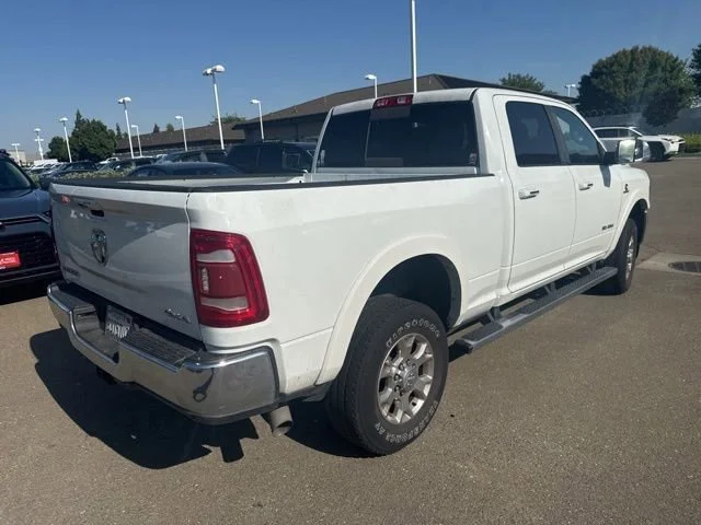 Used 2022 Bright White Clearcoat Ram Laramie image 6