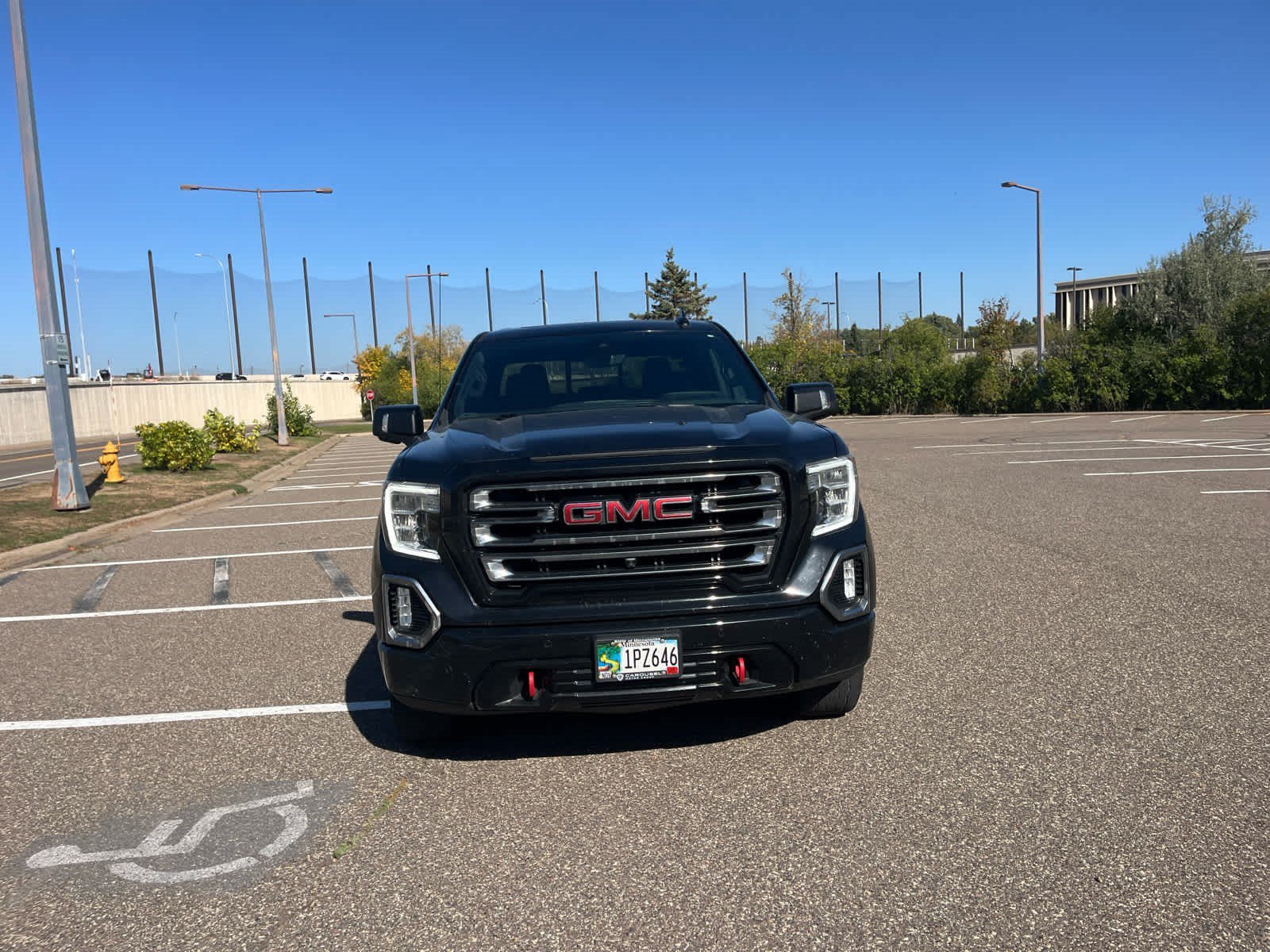 Used 2021 Onyx Black GMC AT4 image 2