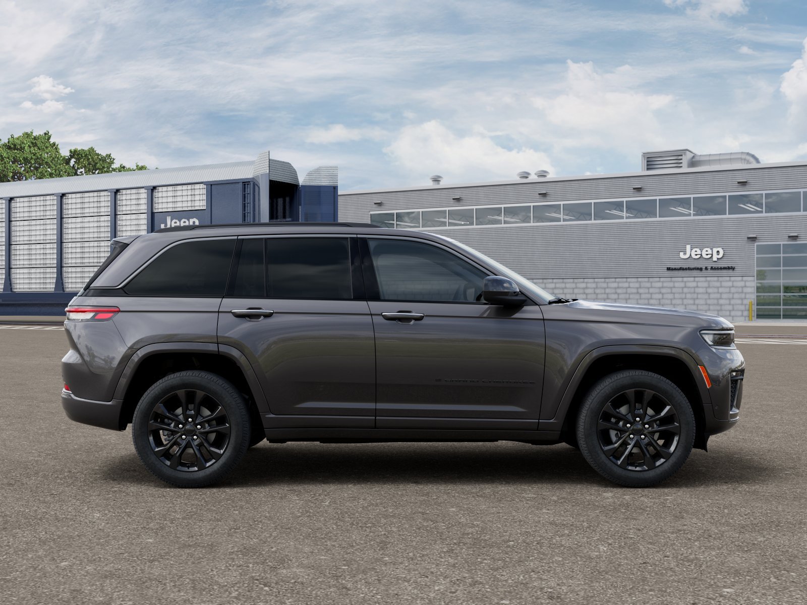 New 2026 Baltic Gray Metallic Clear-Coat Exterior Paint Jeep Limited image 21